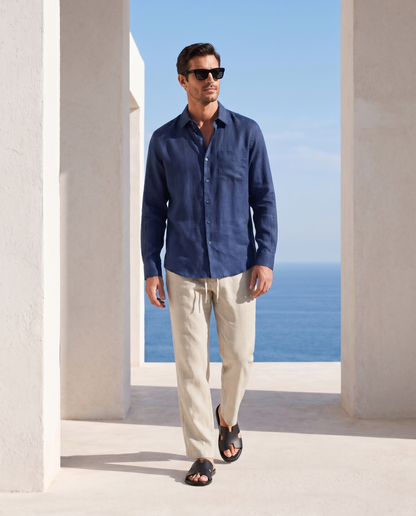 Belluno Rivièra Set - Navy/Beige