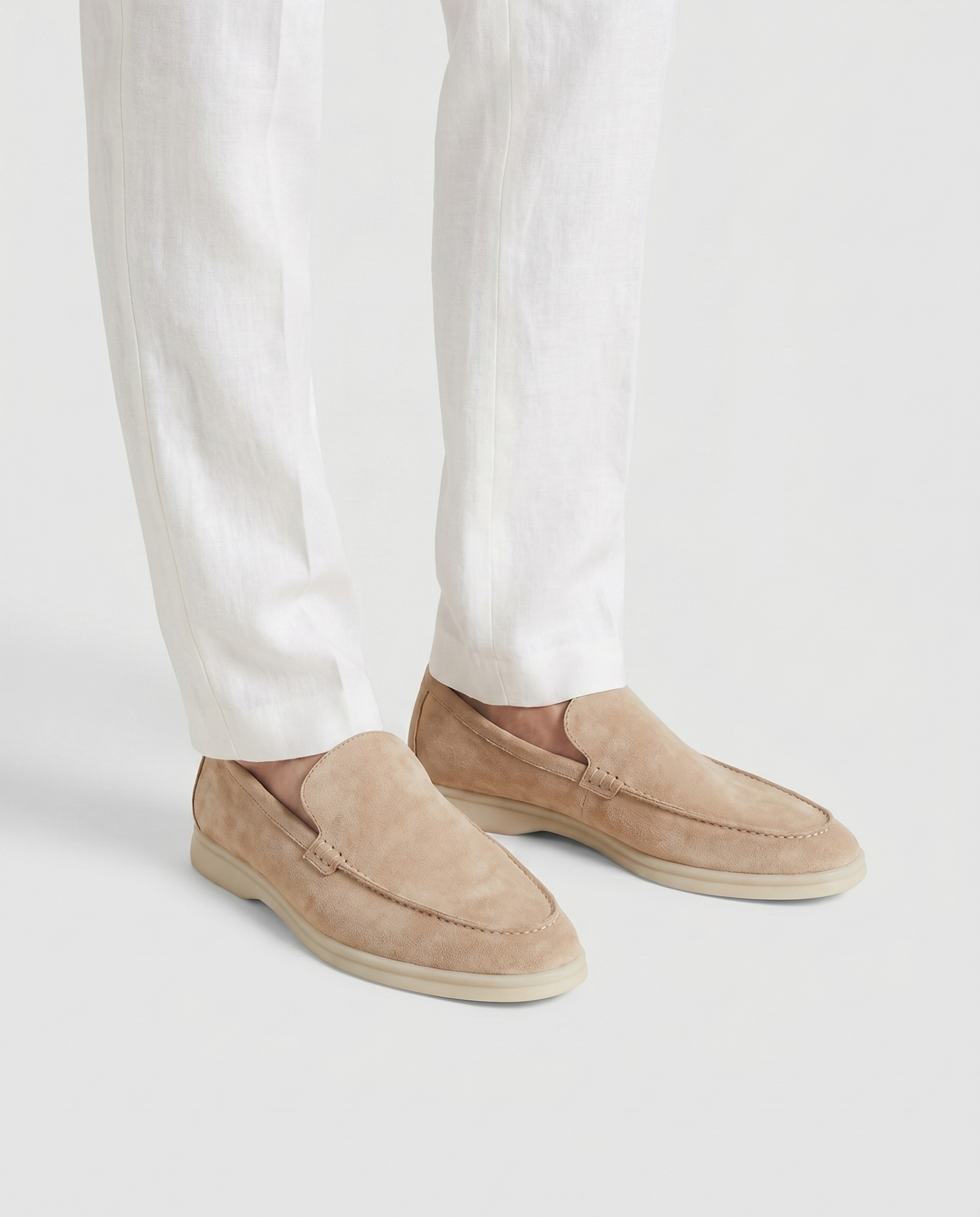 Belluno Suede Loafers - Brown