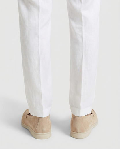 Belluno Suede Loafers - Brown