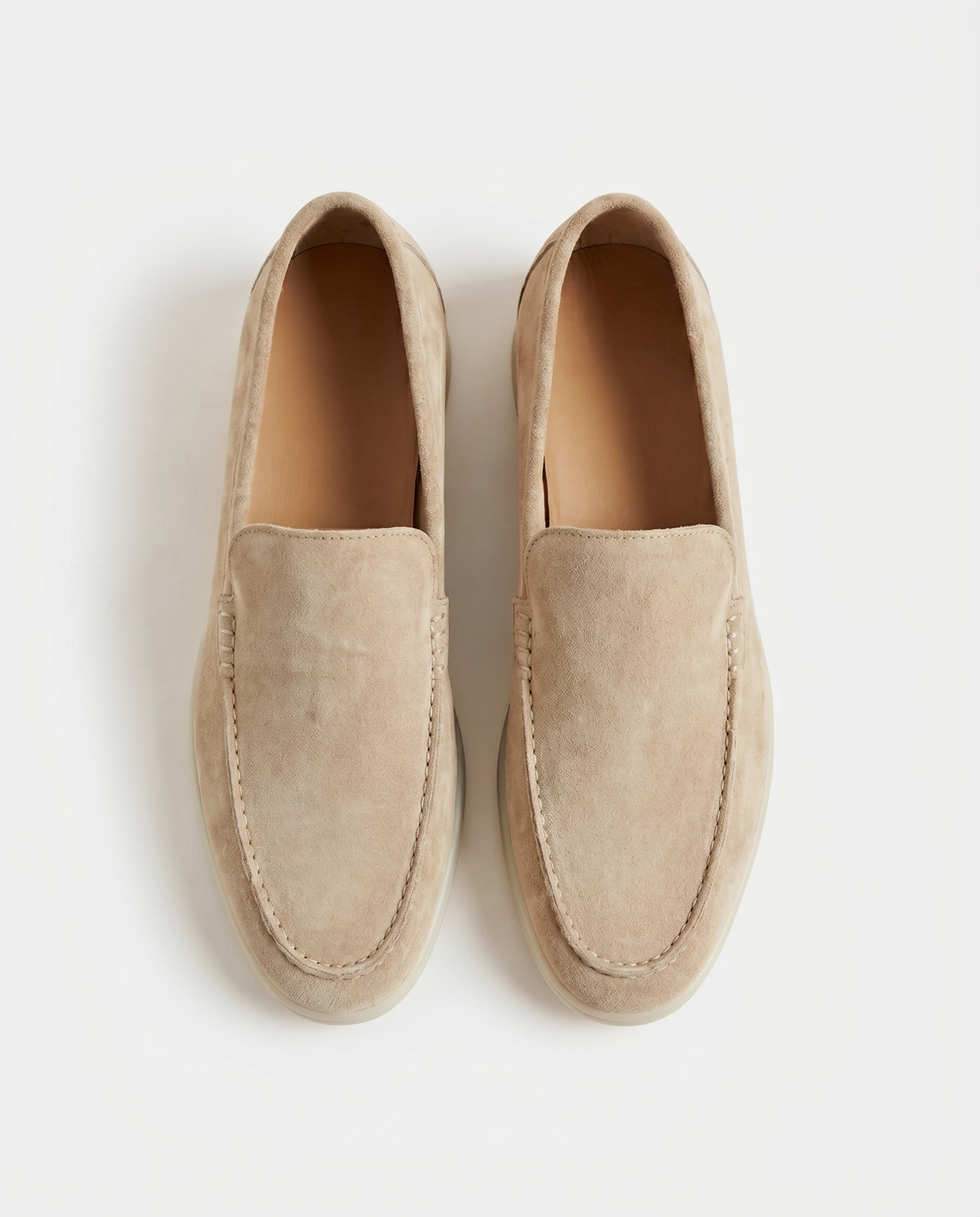 Belluno Suede Loafers - Brown