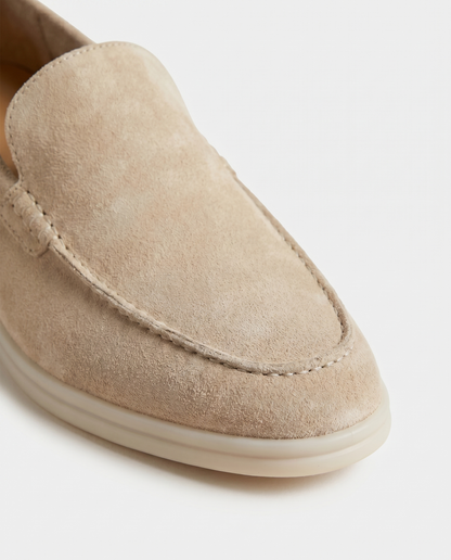 Belluno Suede Loafers - Brown