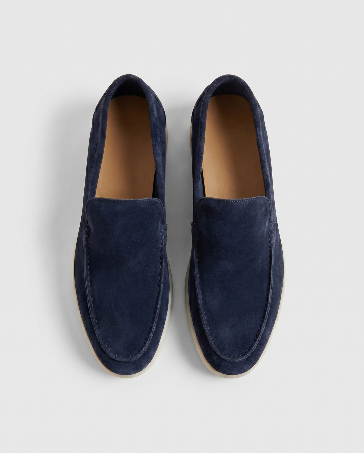 Belluno Suede Loafers - Brown