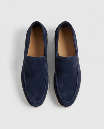 Belluno Suede Loafers - Brown