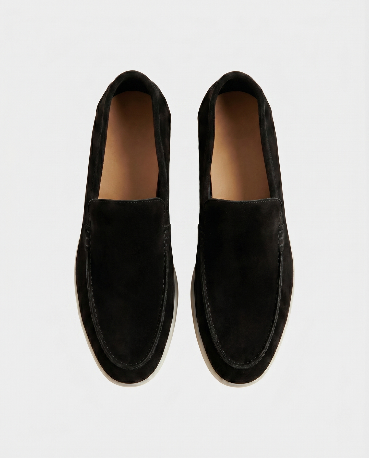 Belluno Suede Loafers - Brown