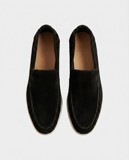 Belluno Suede Loafers - Brown