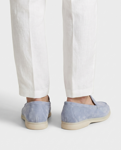 Belluno Suede Loafers - Brown