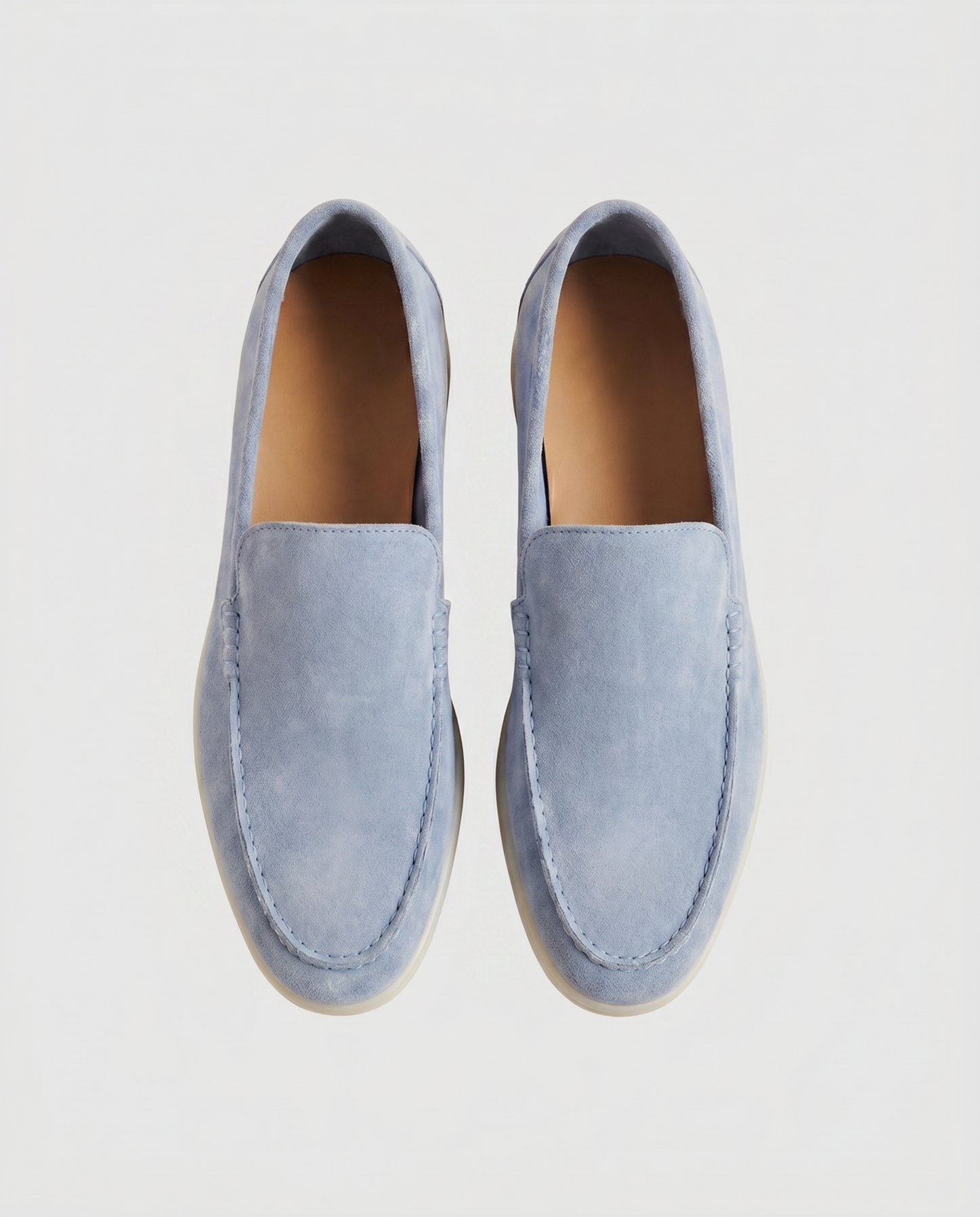 Belluno Suede Loafers - Brown